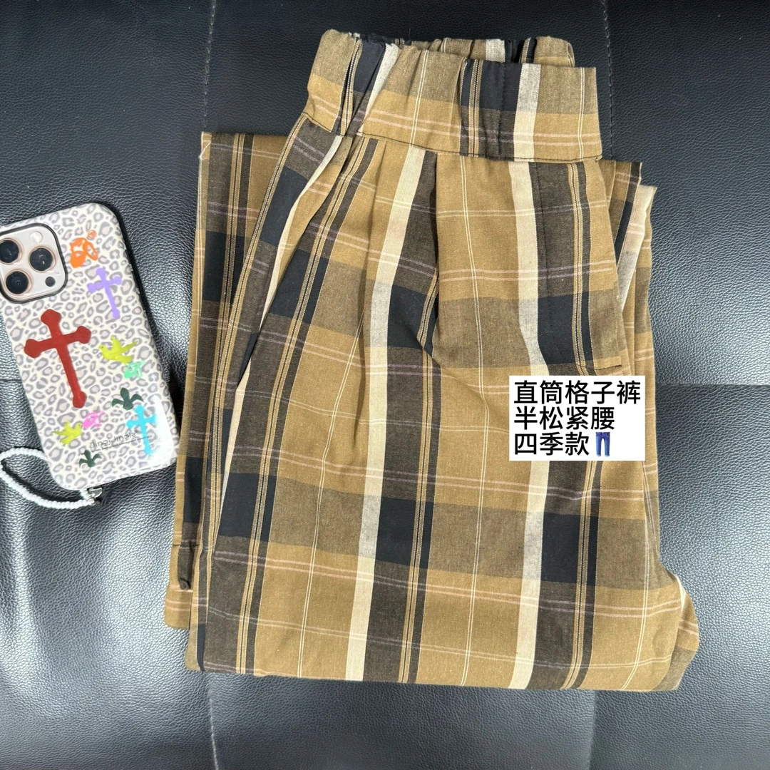 【NO退NO换】Our2 休闲复古直筒裤垂感休闲裤【B6998】