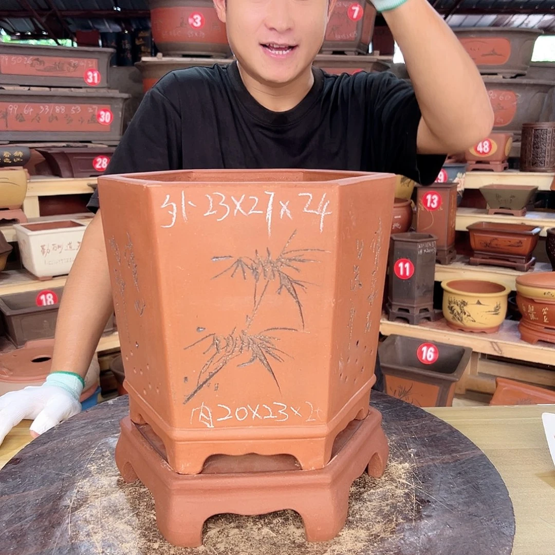 紫砂花盆工厂直发
