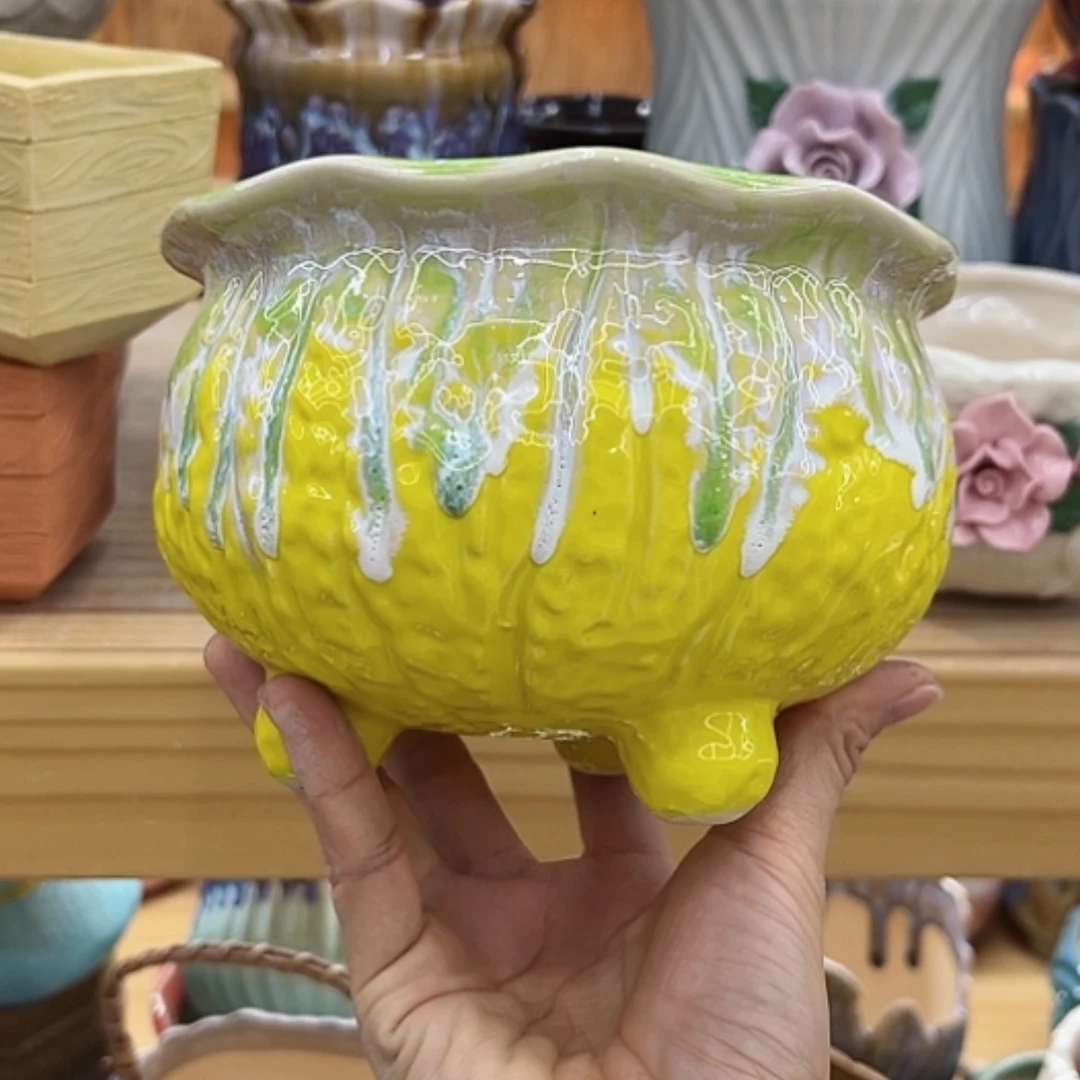 【闪购商品】陶瓷花盆
