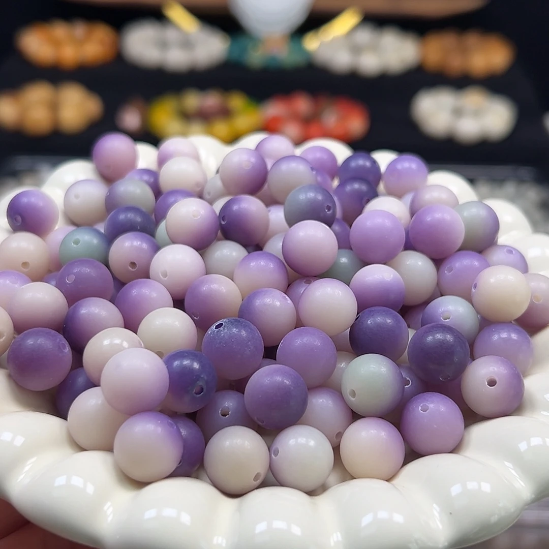 菩提根/象牙果手串卡12紫气东来120颗