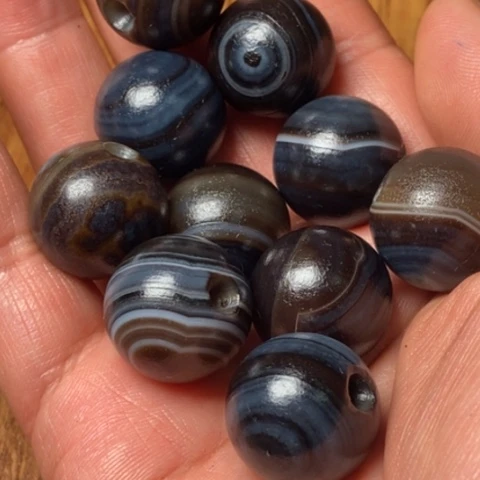 玛瑙/玉髓未镶嵌珠子藏传小元素配饰饰品