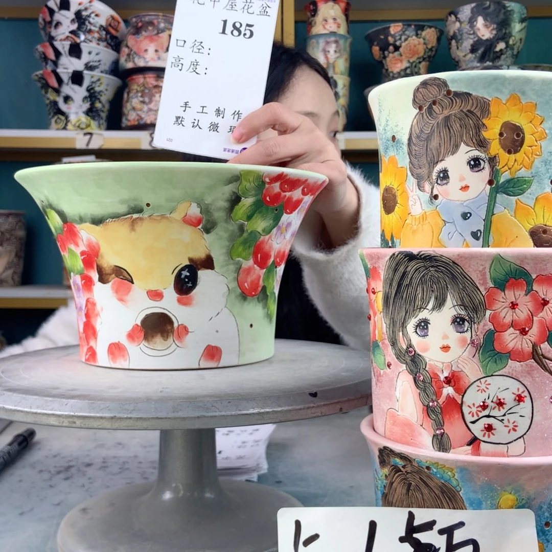 罐景德镇手工瑕疵185