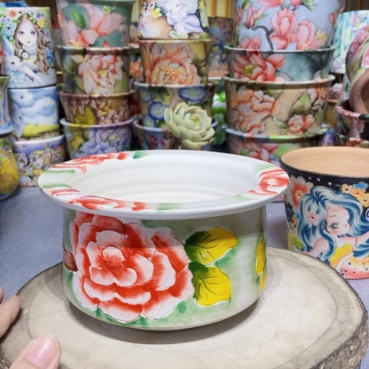 景德镇艺术手绘作品