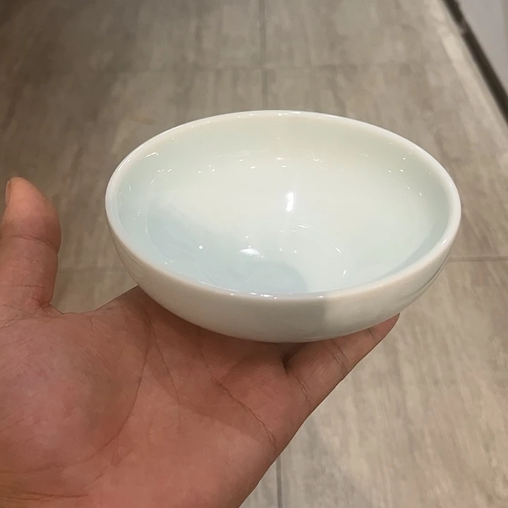 5.5寸影青米饭碗陶瓷的