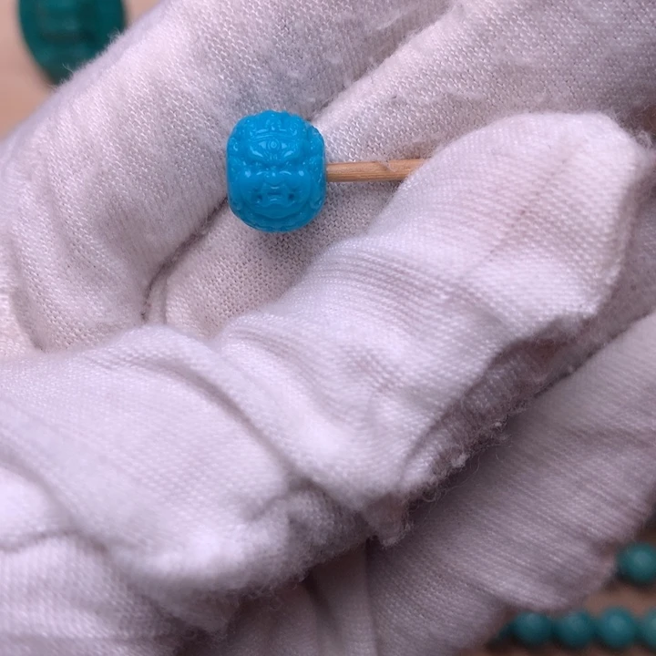 绿松石大黑天9.8未镶嵌