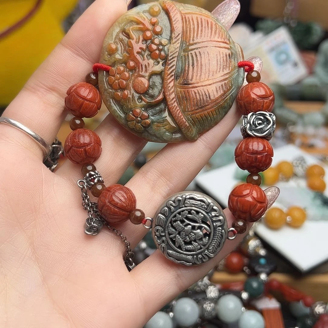 翡翠颈饰未镶嵌王****a吊坠