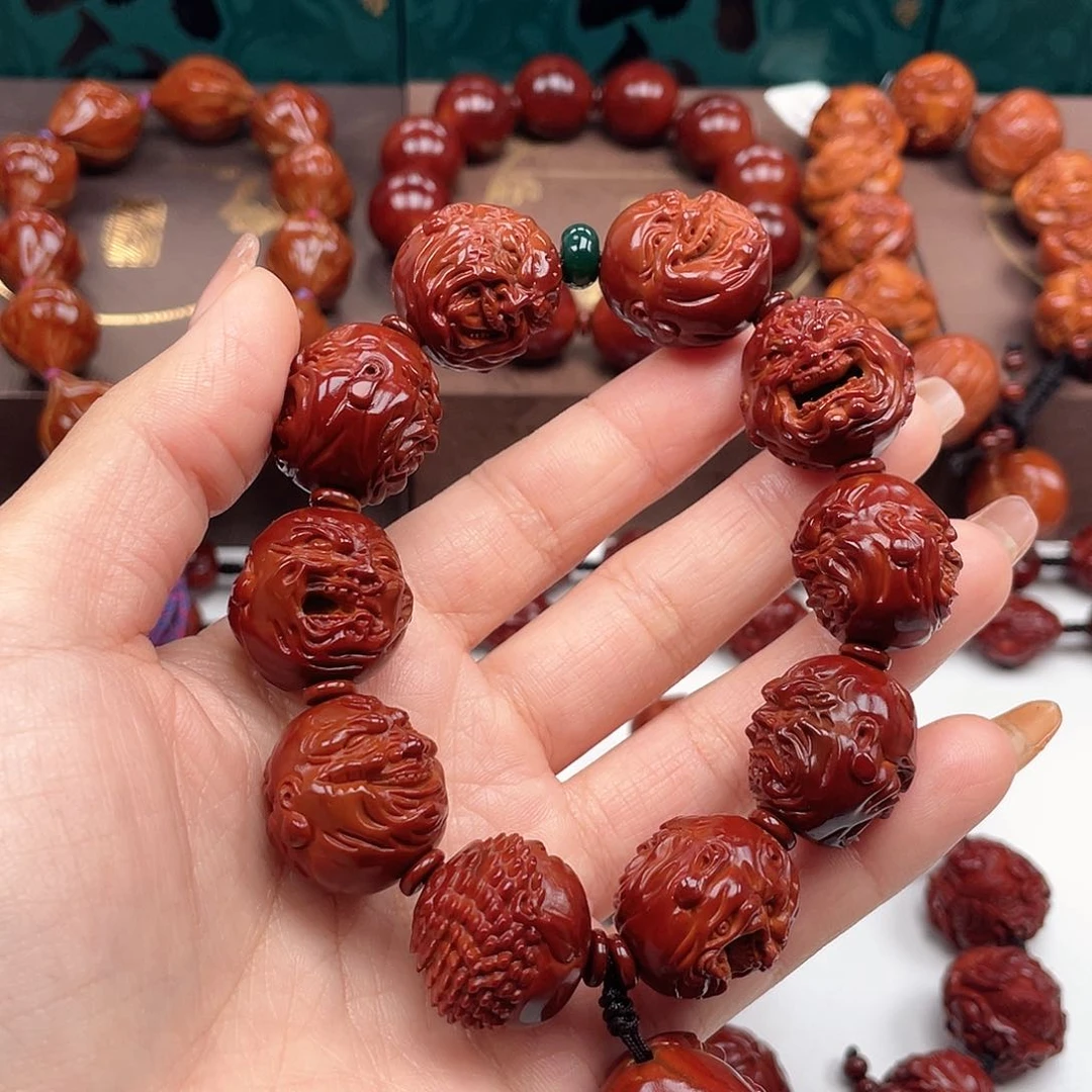 橄榄核手串强*恶僧手串