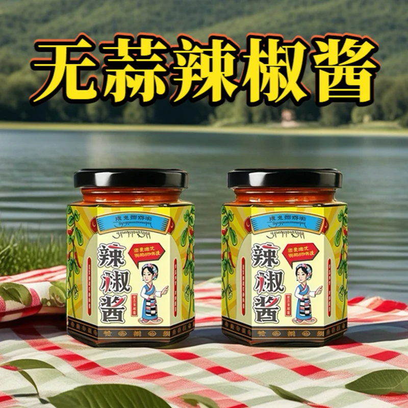 拉萨发货 无蒜堆龙阿妈拉辣椒酱正宗藏式辣椒酱