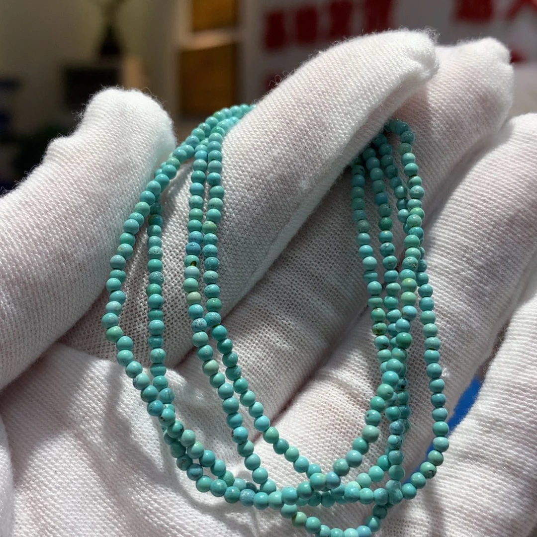 未镶嵌绿松石长链