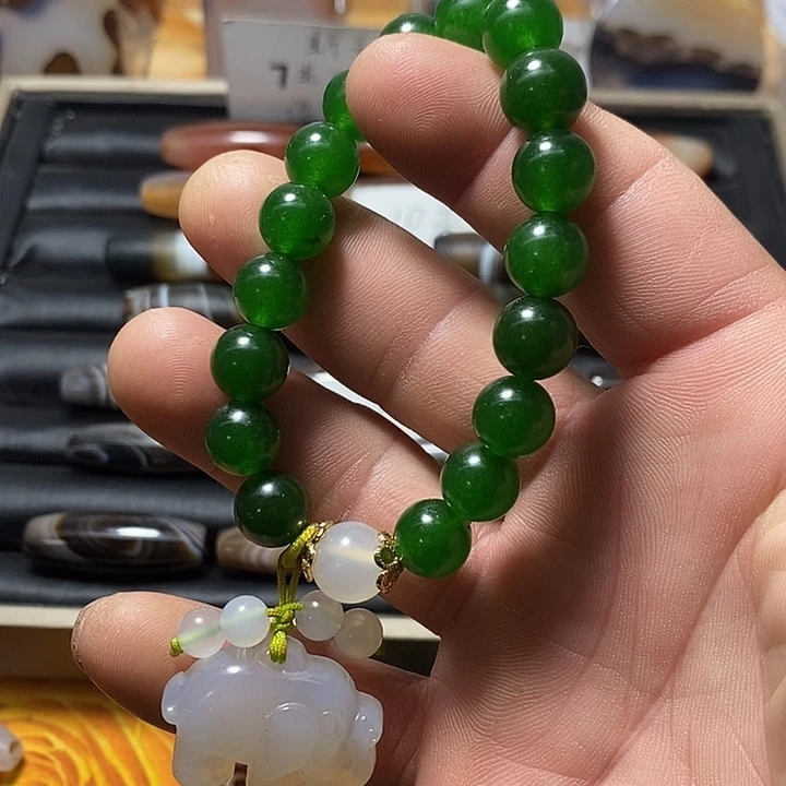 玛瑙/玉髓合金颈饰