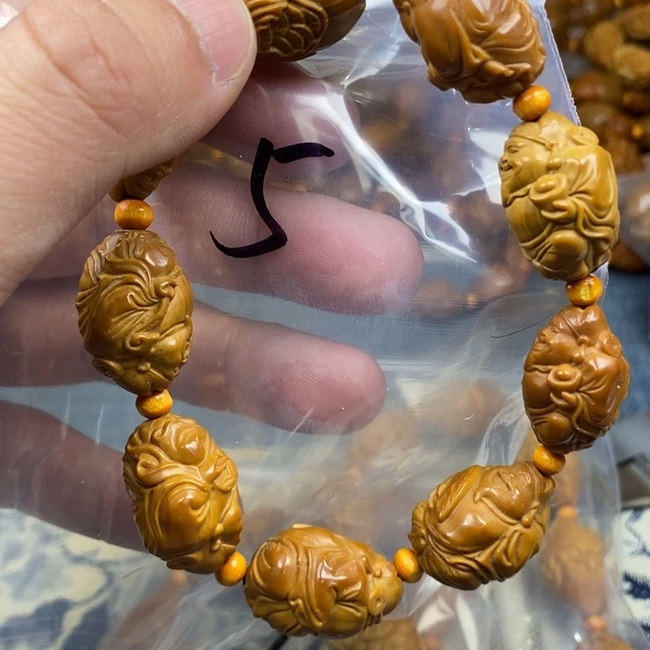 橄榄核手串/手链橄榄核雕工艺手串