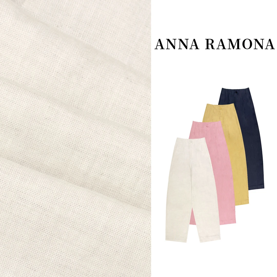 【ANNA RAMONA】5色天丝亚麻气球裤镰刀裤