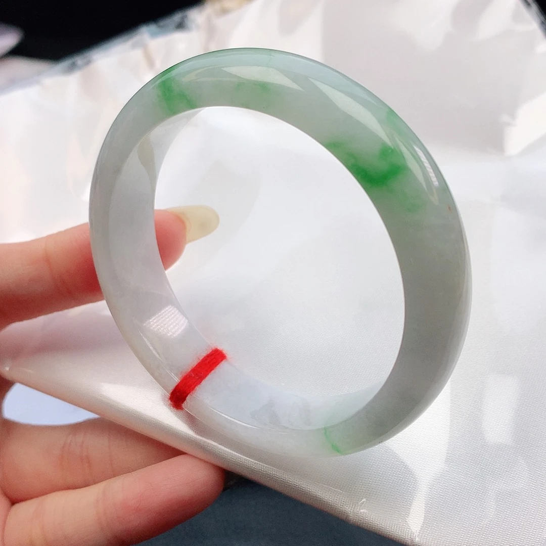 翡翠手镯未镶嵌55圈口880538