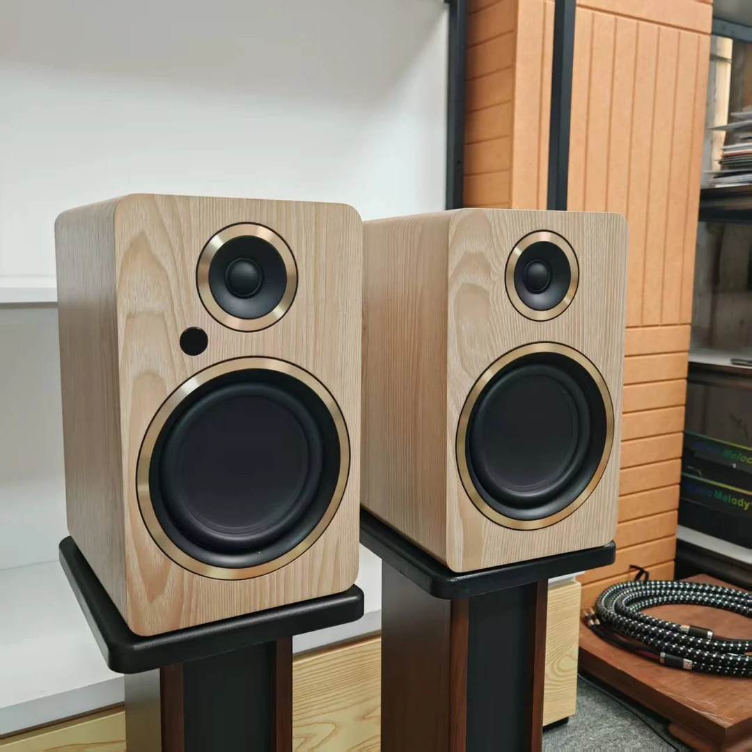 99新  阿尔歌A5有源书架桌面音箱HIFI发烧高保真发烧级音箱样板箱