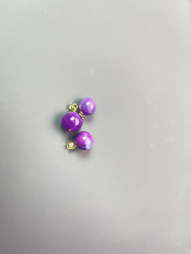 师舒臻品严选 老料樱花紫吊坠多样性发其一 LF185