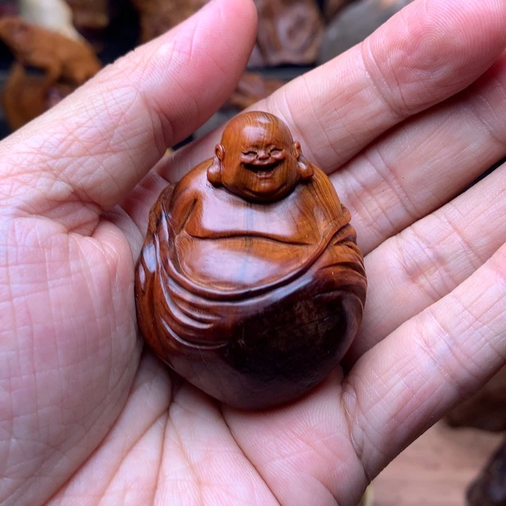 柏木（崖柏）崖柏陈化料手把件