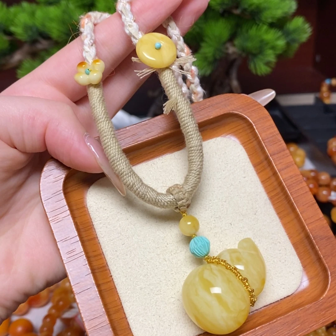 【闪购商品】未镶嵌颈饰蜜蜡项链