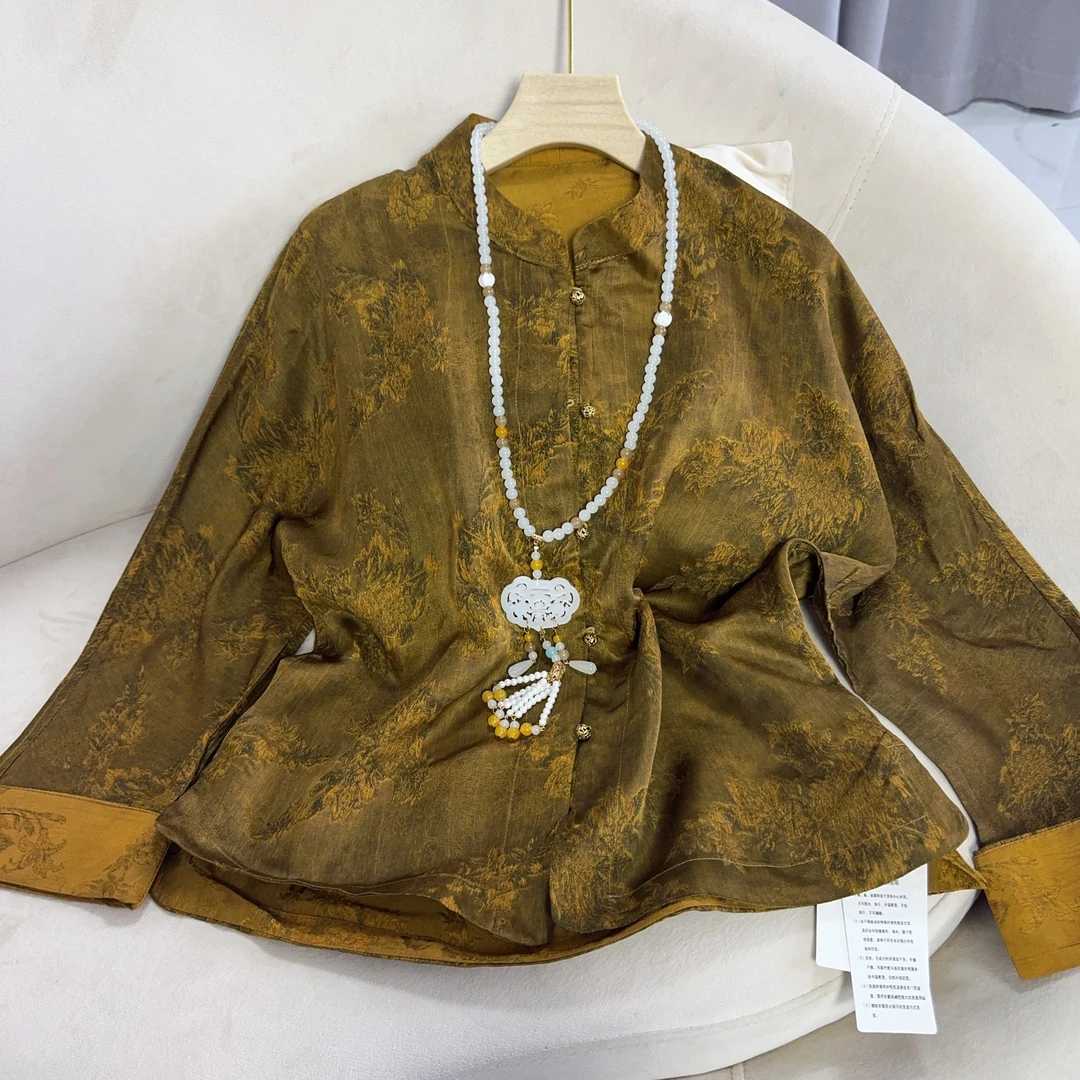 7677-款新中式短款外套【金榜】