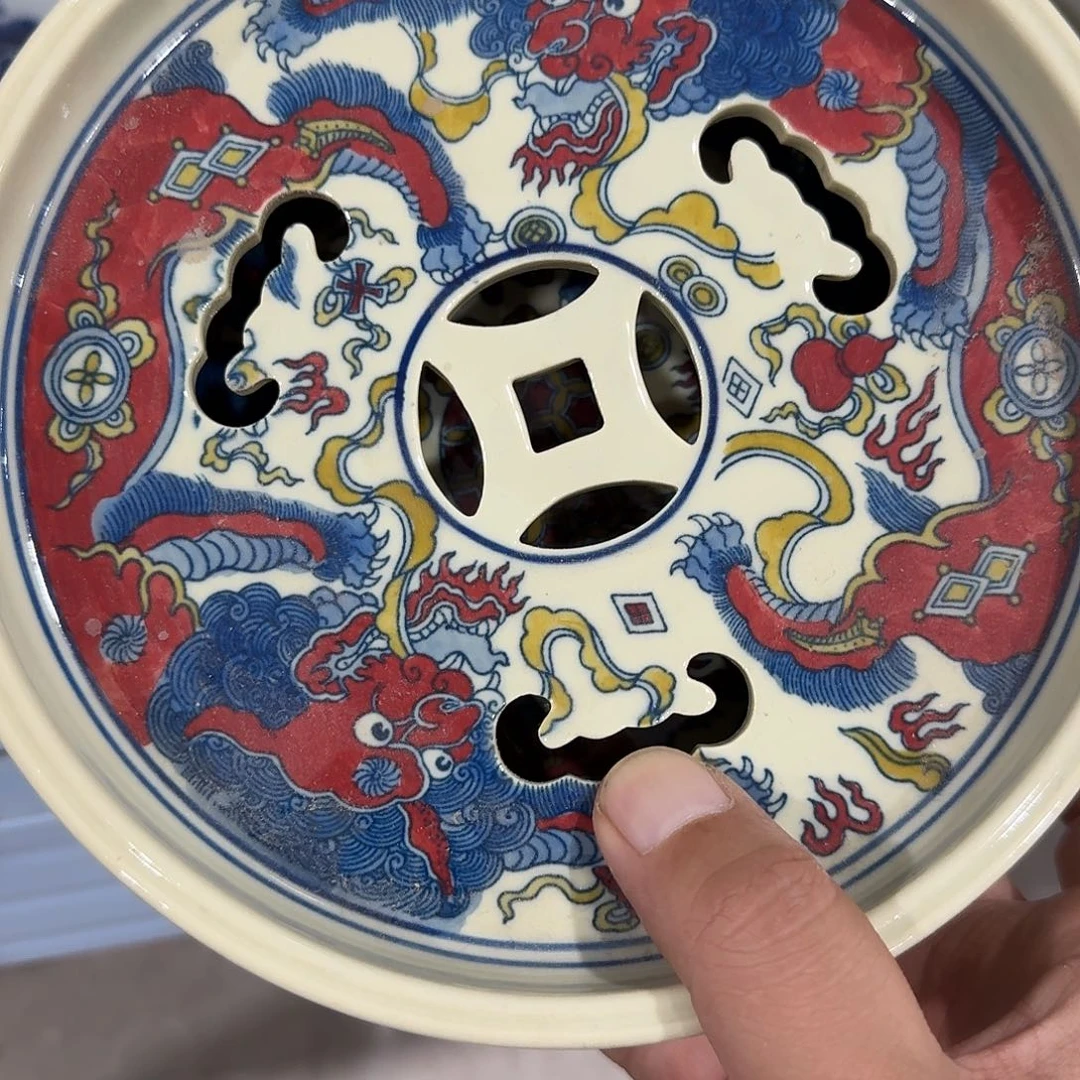 瓷片摆件等方式在不同部位上都