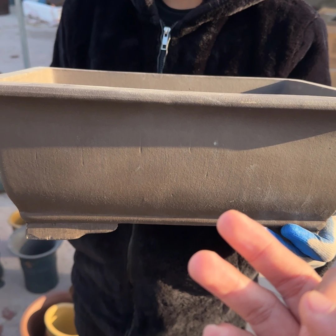 紫砂花盆口径33.23.13口径