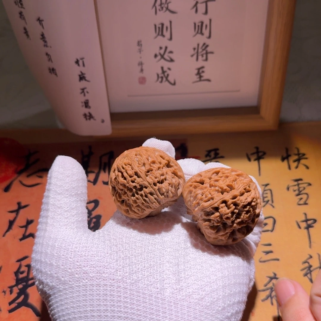 文玩核桃吊坠41三角南疆石