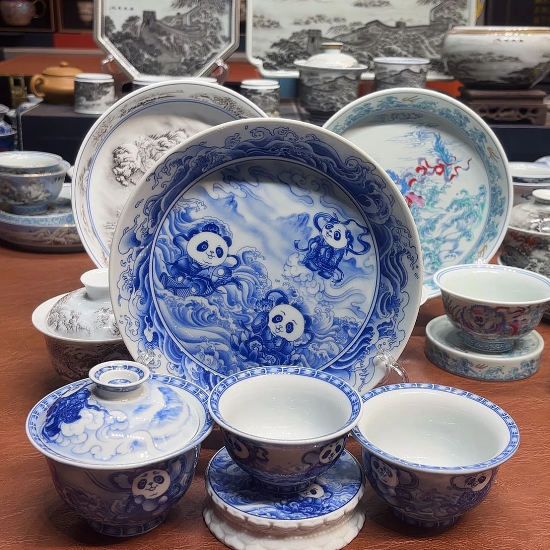 陶杯子景德镇陶瓷艺术展