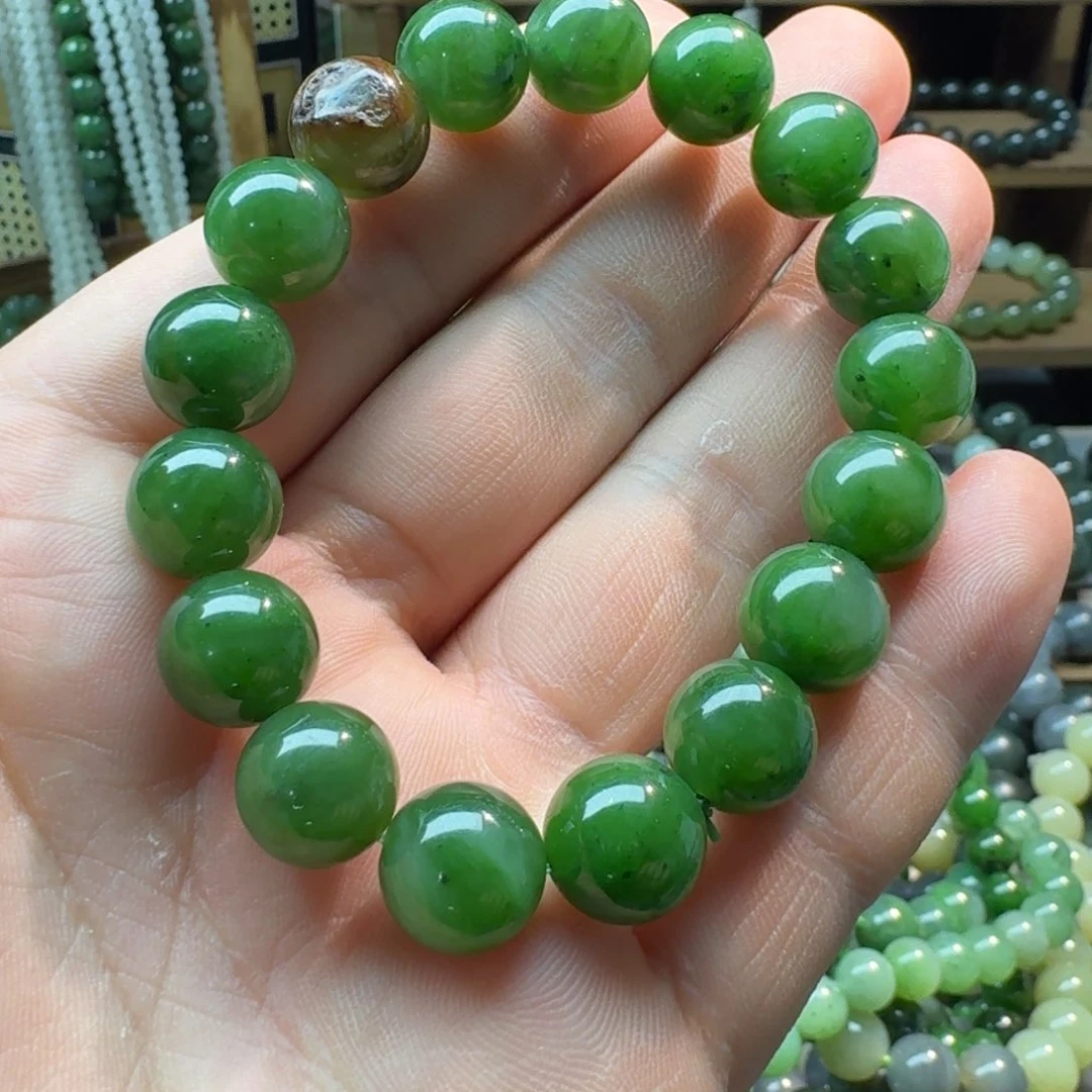 和田玉手链未镶嵌