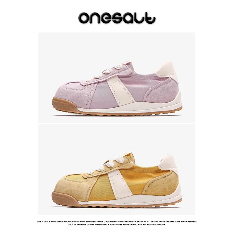 Onesalt内增高小众大头丑萌鞋女春季透气百搭运动休闲阿甘鞋