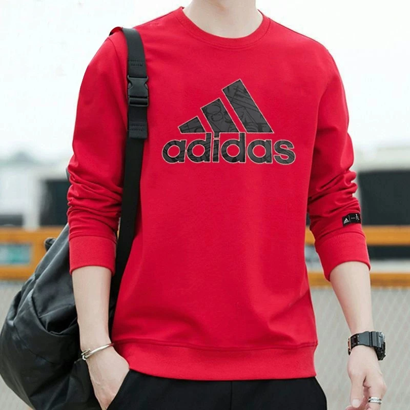 正品Adidas/阿迪达斯--卫衣男士新款时尚休闲长袖套头衫 HZ3025