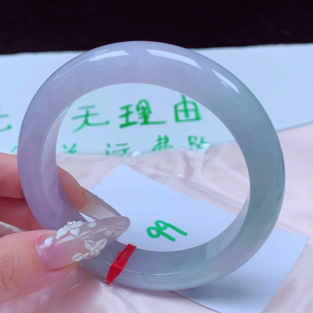 未镶嵌手镯翡翠天然缅甸翡翠A货手镯 99号
