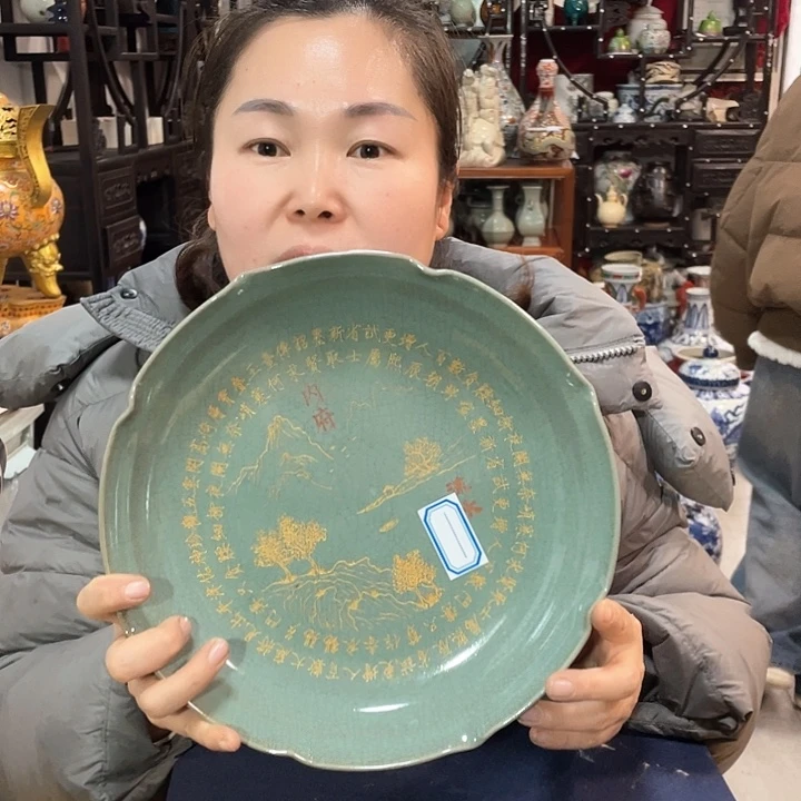 摆件春**實瓷器活在当下最