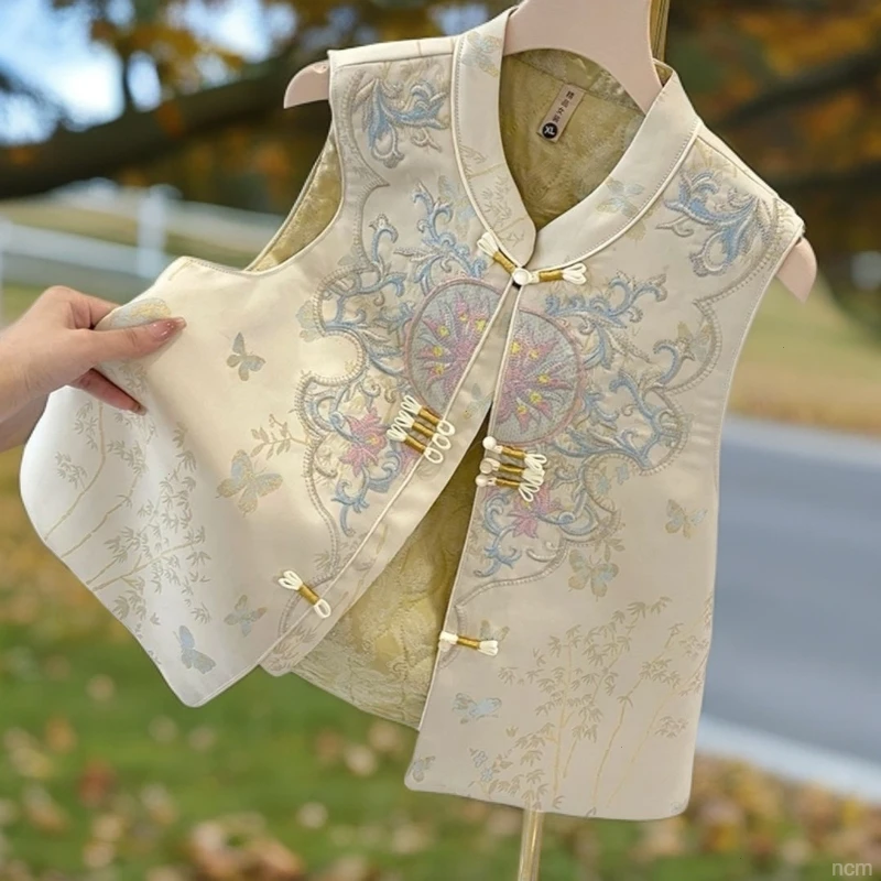 轻奢新款马甲外套大气年轻气质高级通勤成人马夹背心新中式春秋季