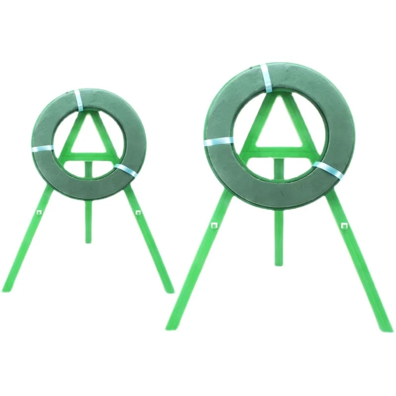 80大小花蓝架子 塑料三角支架 清明 丧事鲜花花架 可拆卸