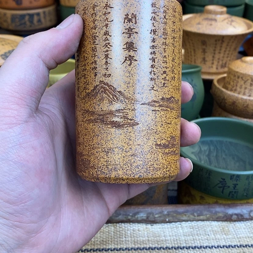 【闪购商品】紫砂杯子宜兴全手工紫砂杯