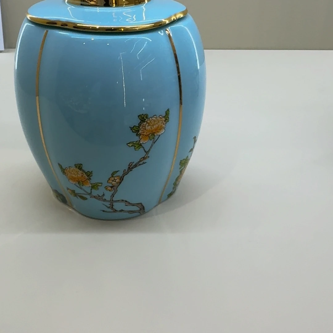 蓉***瓷福利茶叶罐直拍链接