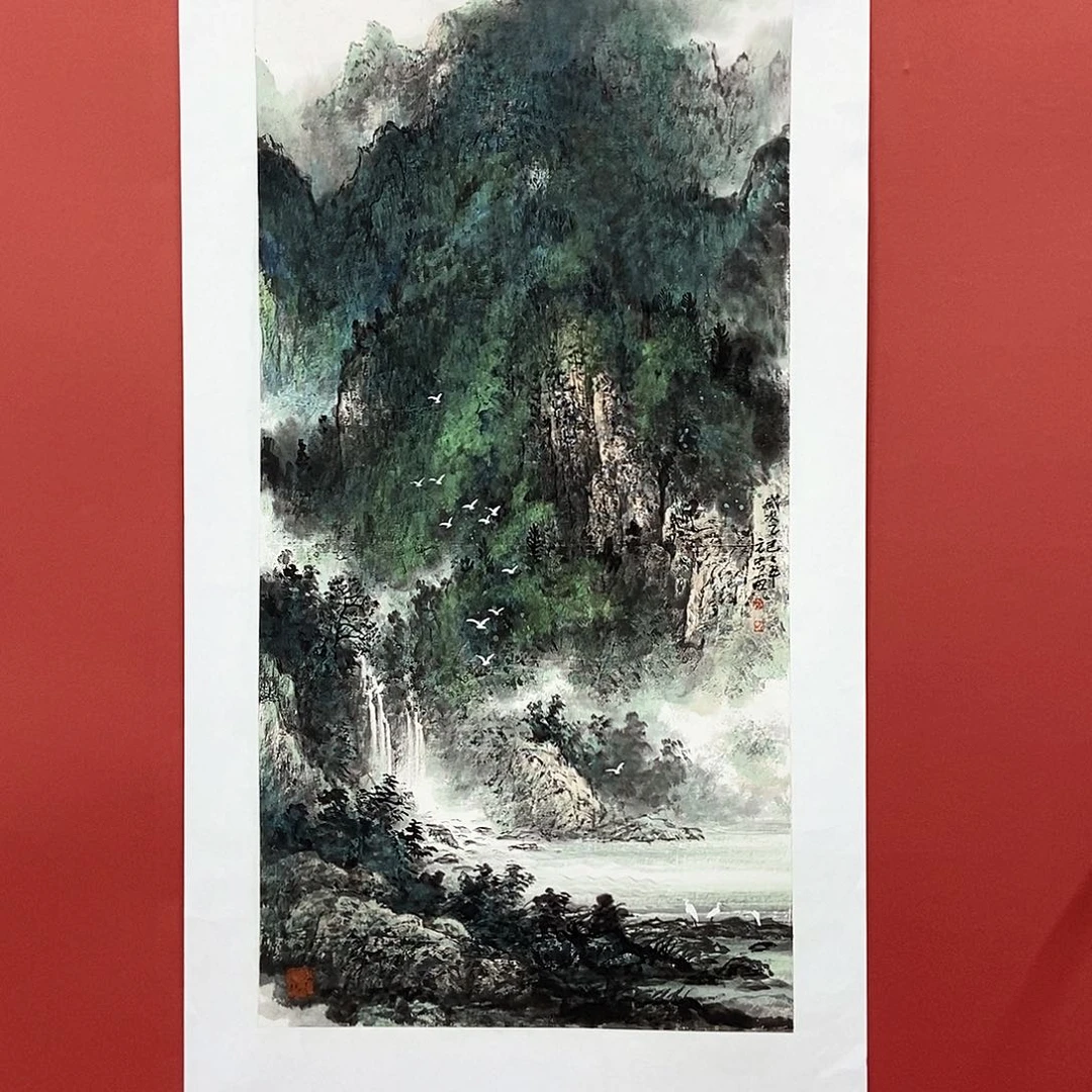 国画吕元忠三尺精品佳作