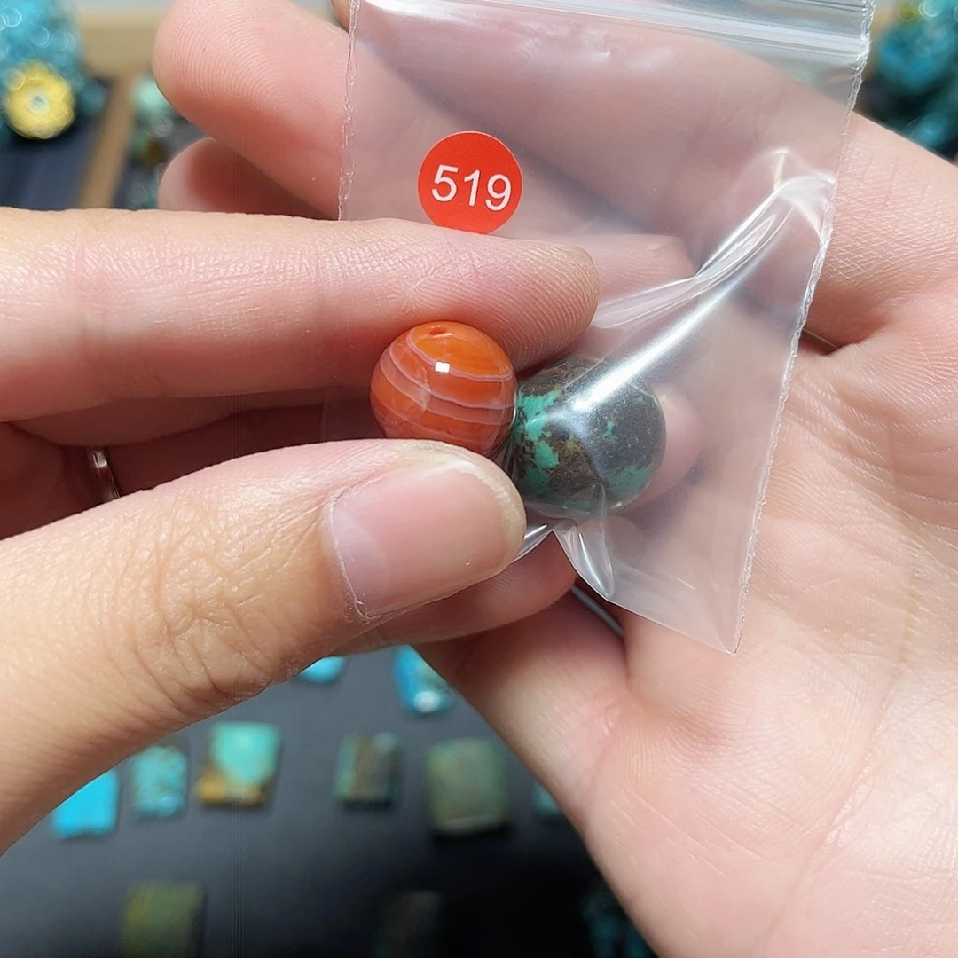 专***琦未镶嵌圆珠桶珠老型手串！！玛瑙/玉髓