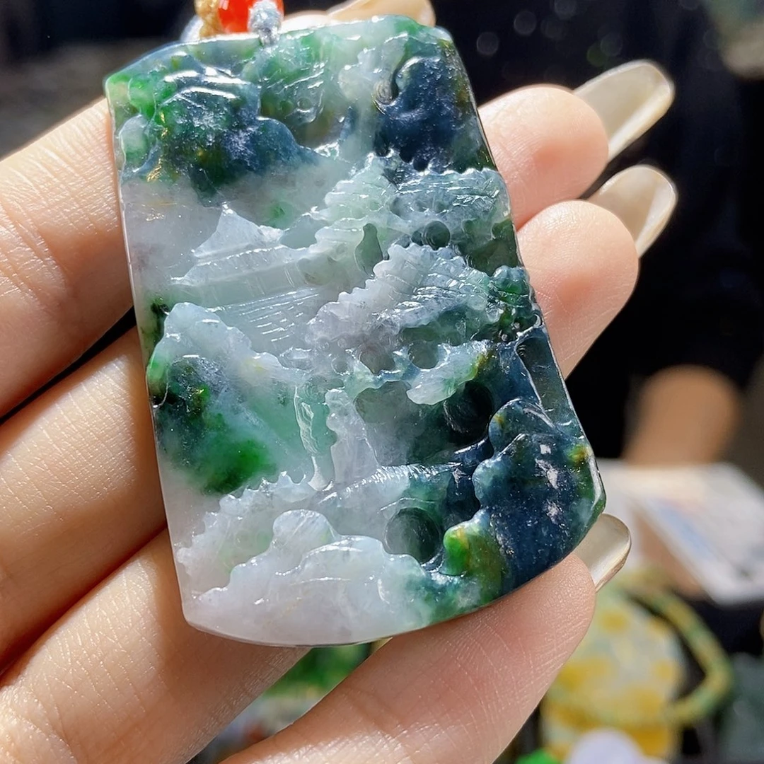 颈饰未镶嵌翡翠我