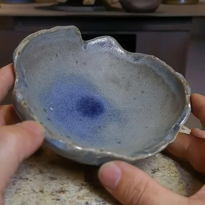 盘手工高温原矿窑变