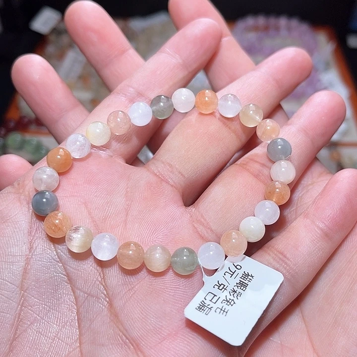 水晶手链未镶嵌198号主图手串  7+