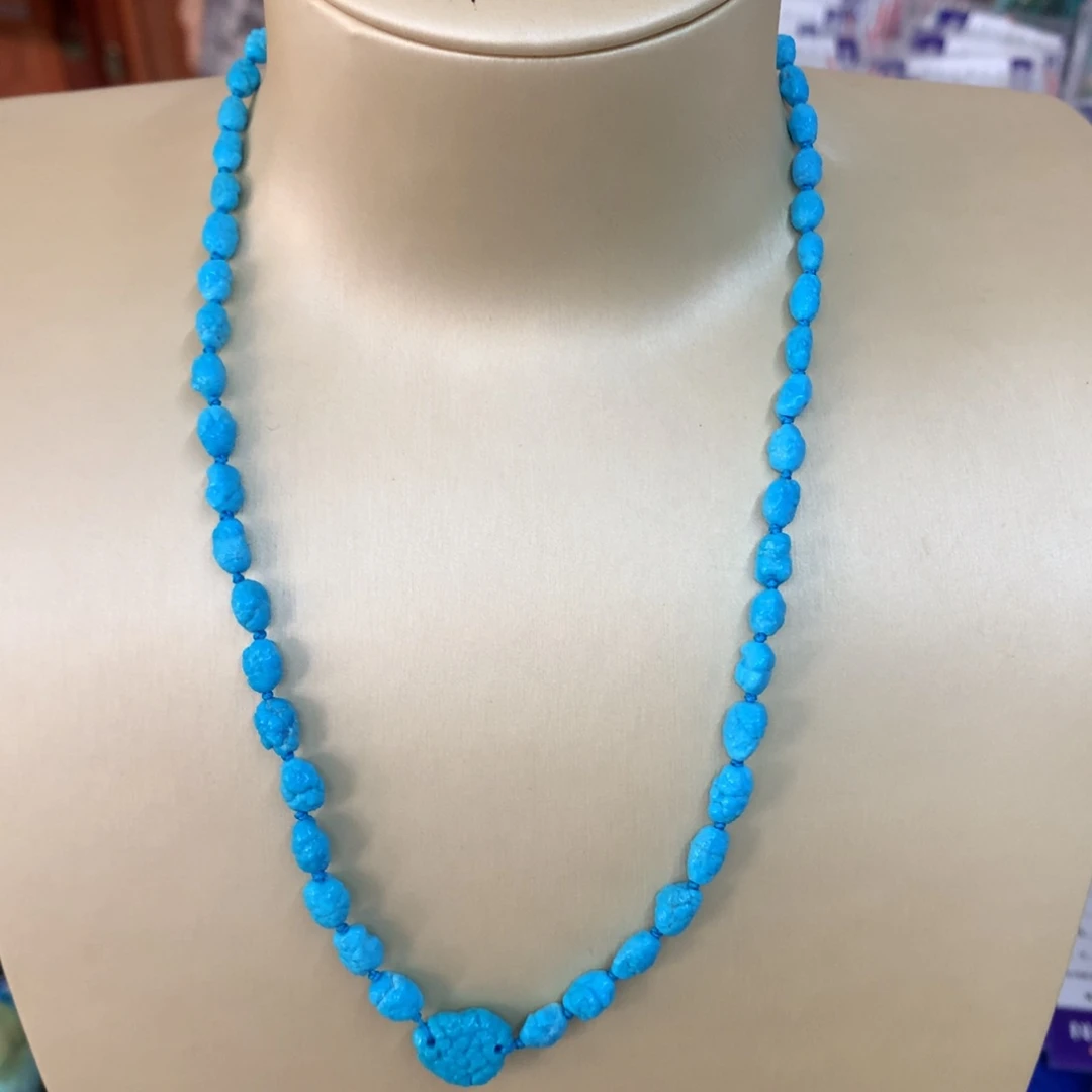 绿松石未镶嵌长链