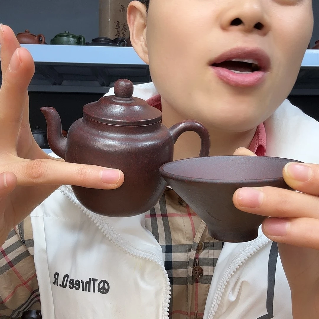 紫砂茶壶民间手艺人全手工制作