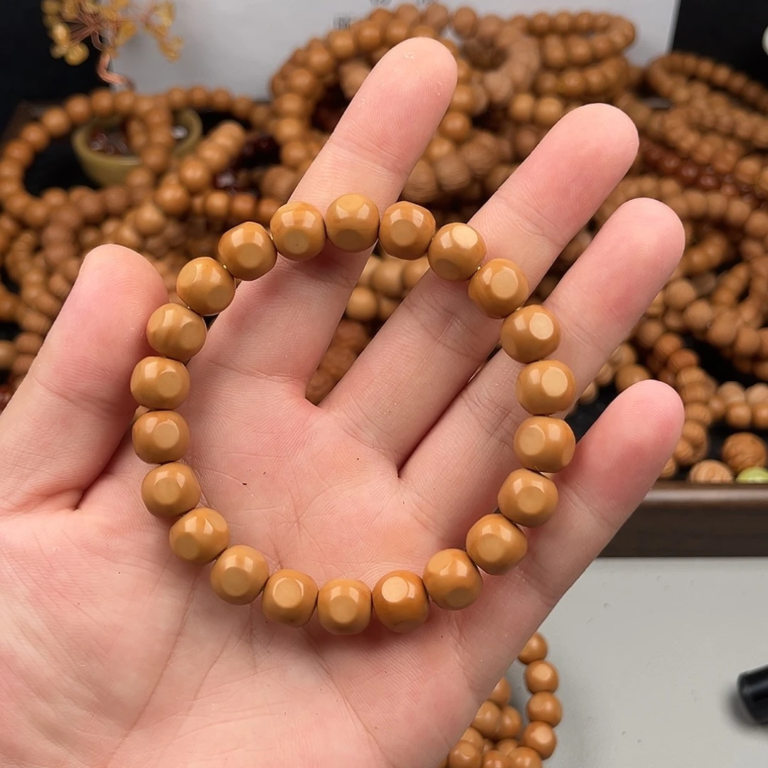 猴头核桃手串小六方猴头微微微瑕疵