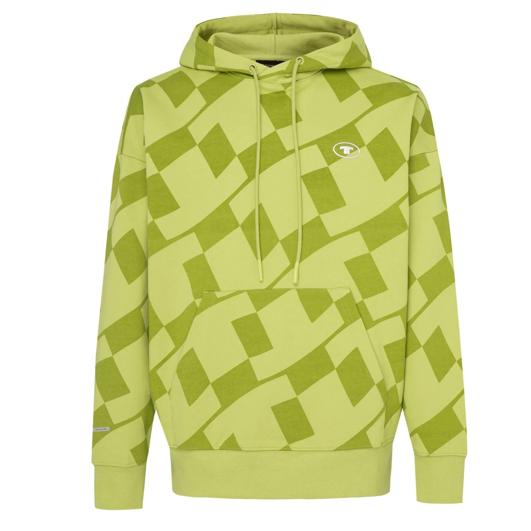 T-M中性款时尚套头连帽卫衣TTHOB395G