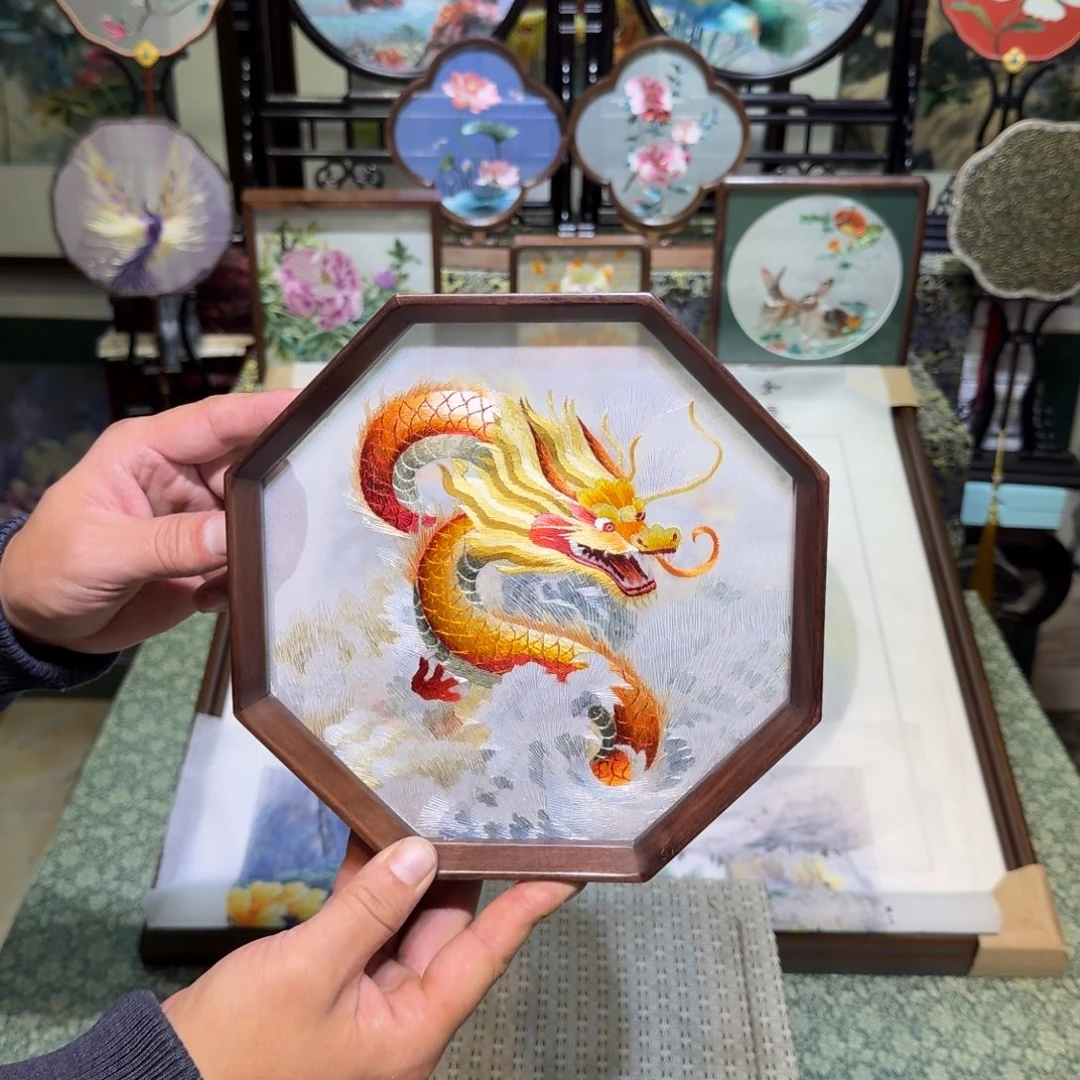 刺绣手工苏绣工艺制作技艺精湛