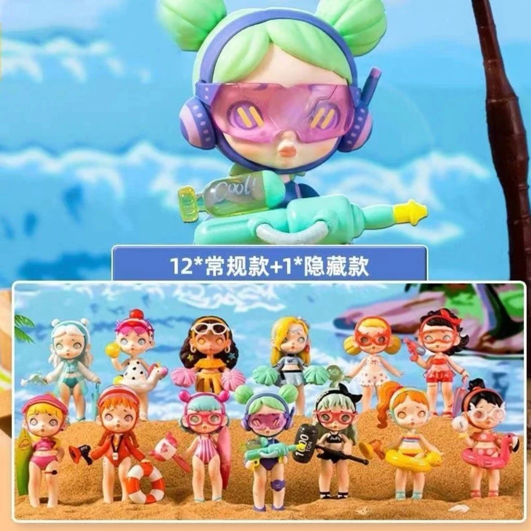 【小野粉丝浮浮】正版拆盒劳拉泳池大作战正品盲盒手办潮玩摆件代拆
