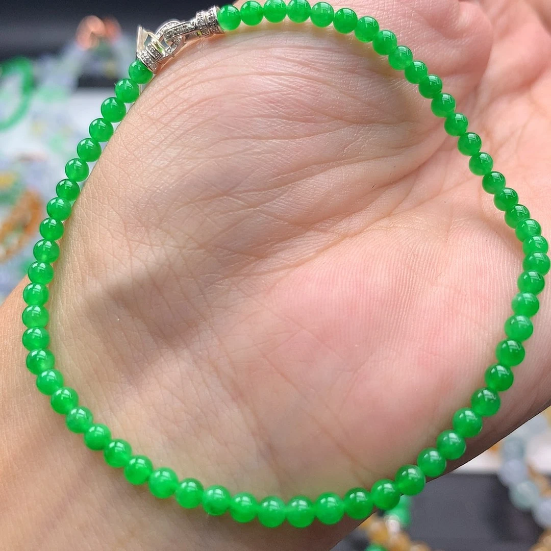 毛衣链未镶嵌翡翠