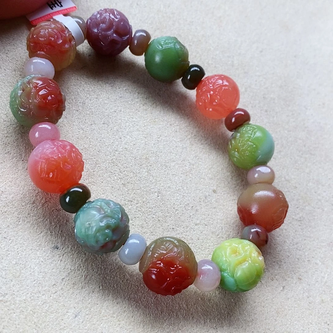 玛瑙手饰未镶嵌索*盐源016