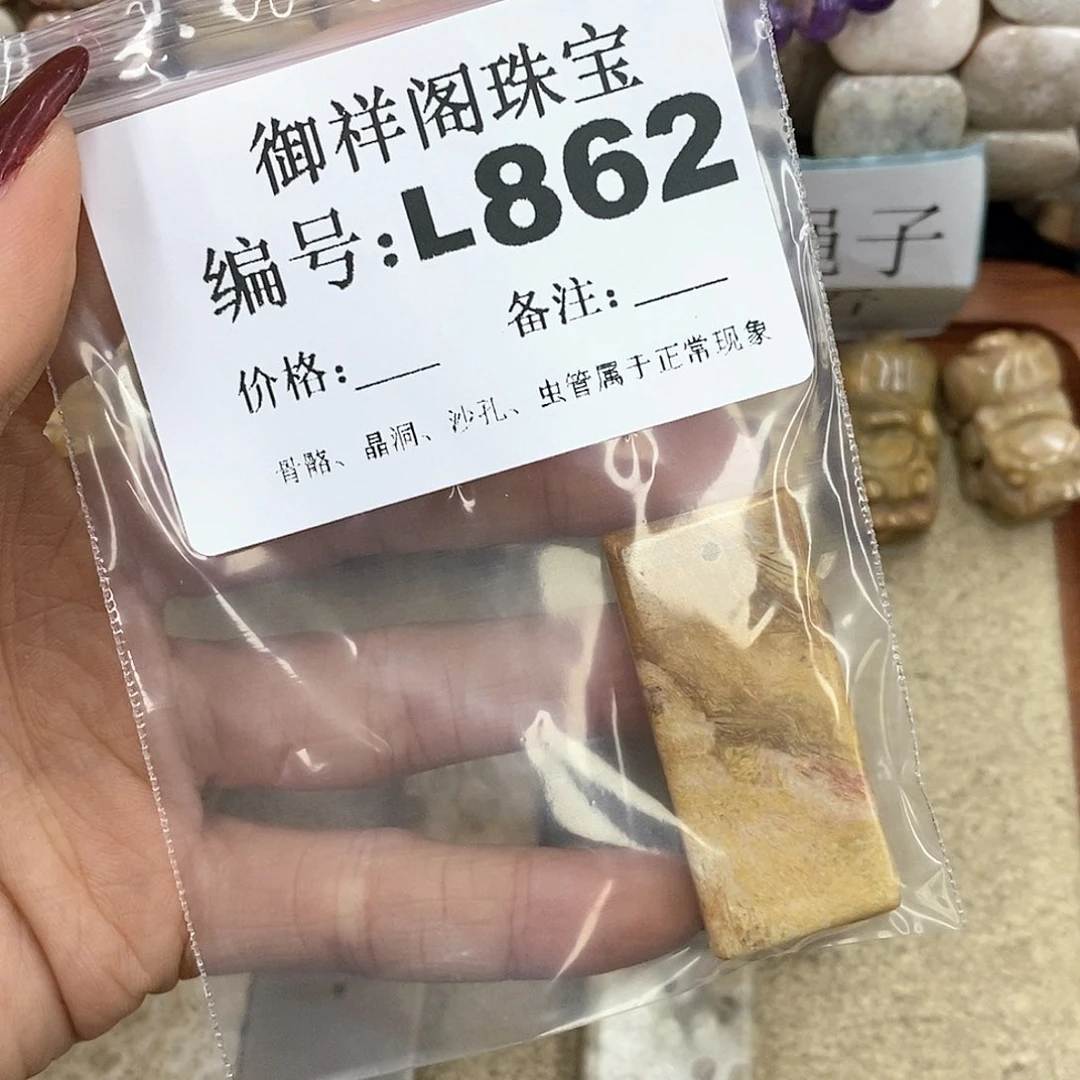硅化珊瑚（珊瑚玉）L未镶嵌珍**康