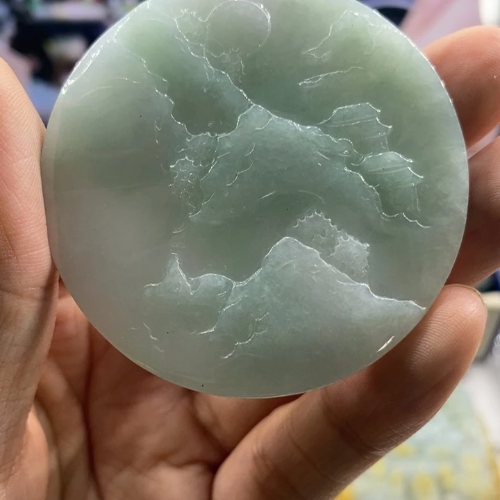 b***l翡翠未镶嵌吊坠(不含链)2589